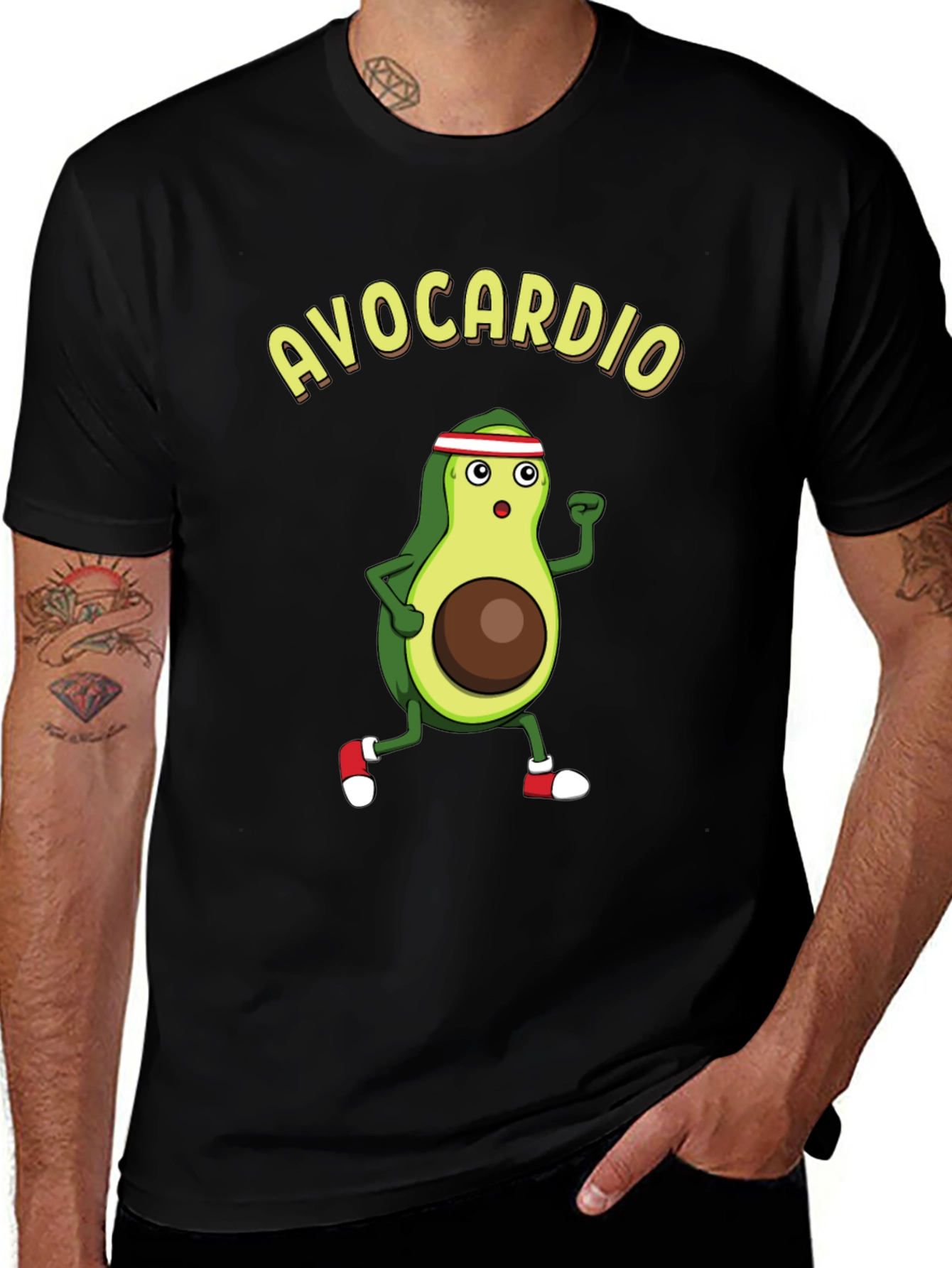 Avocardio Funny Workout T-Shirt