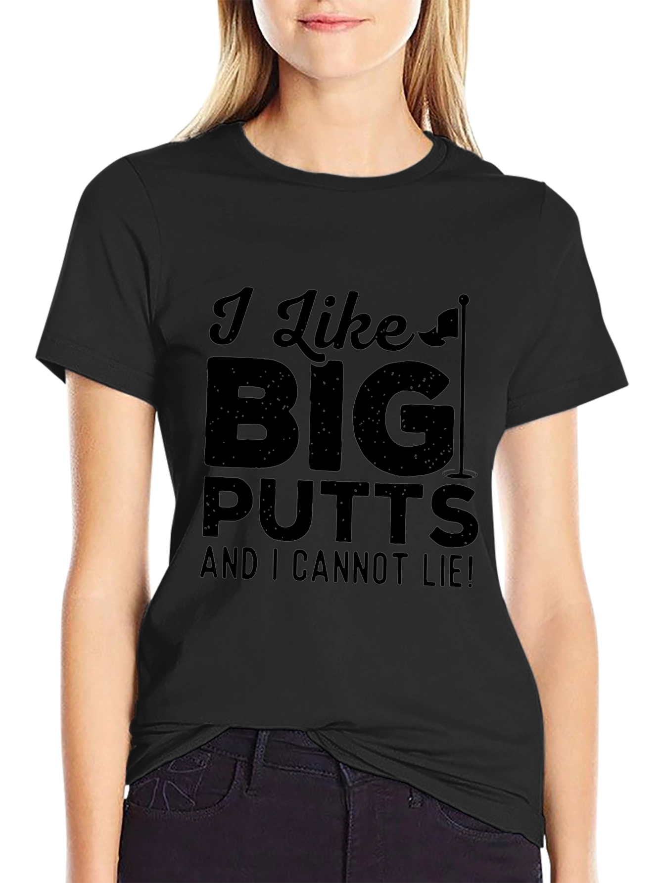 I Like Big Putts Funny Golf T-Shirt
