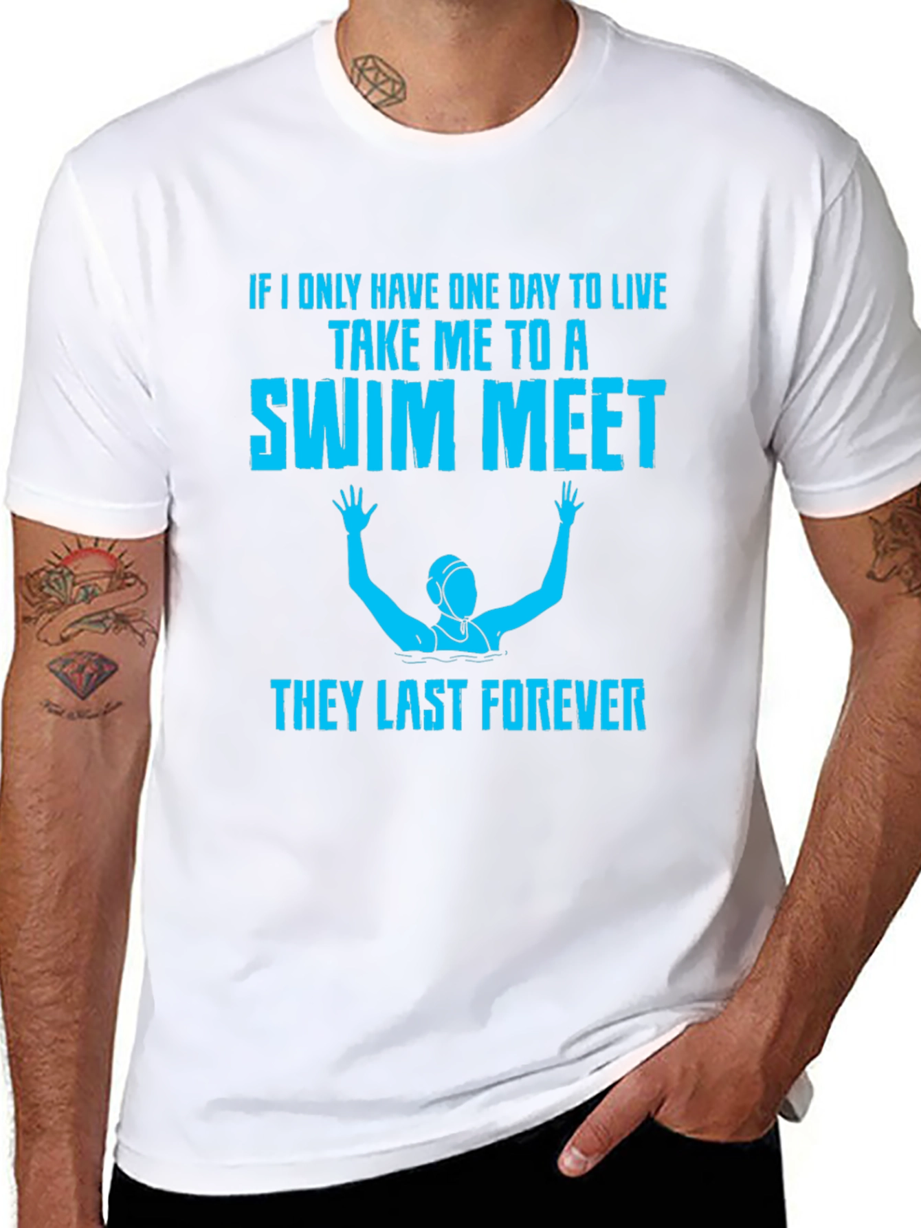Swim Meet T-Shirt - Last Forever