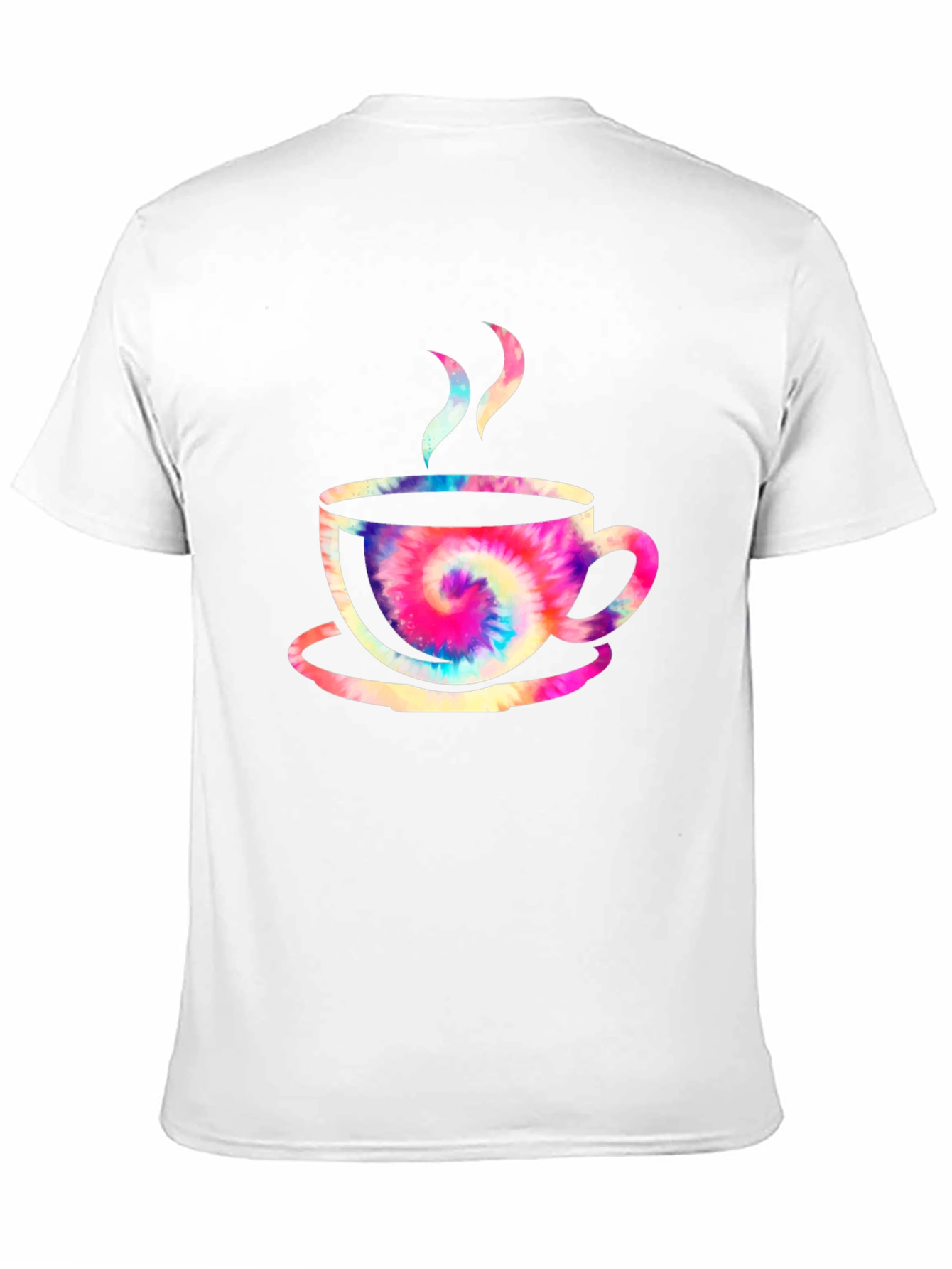 Tie-Dye Coffee Cup Graphic Tee