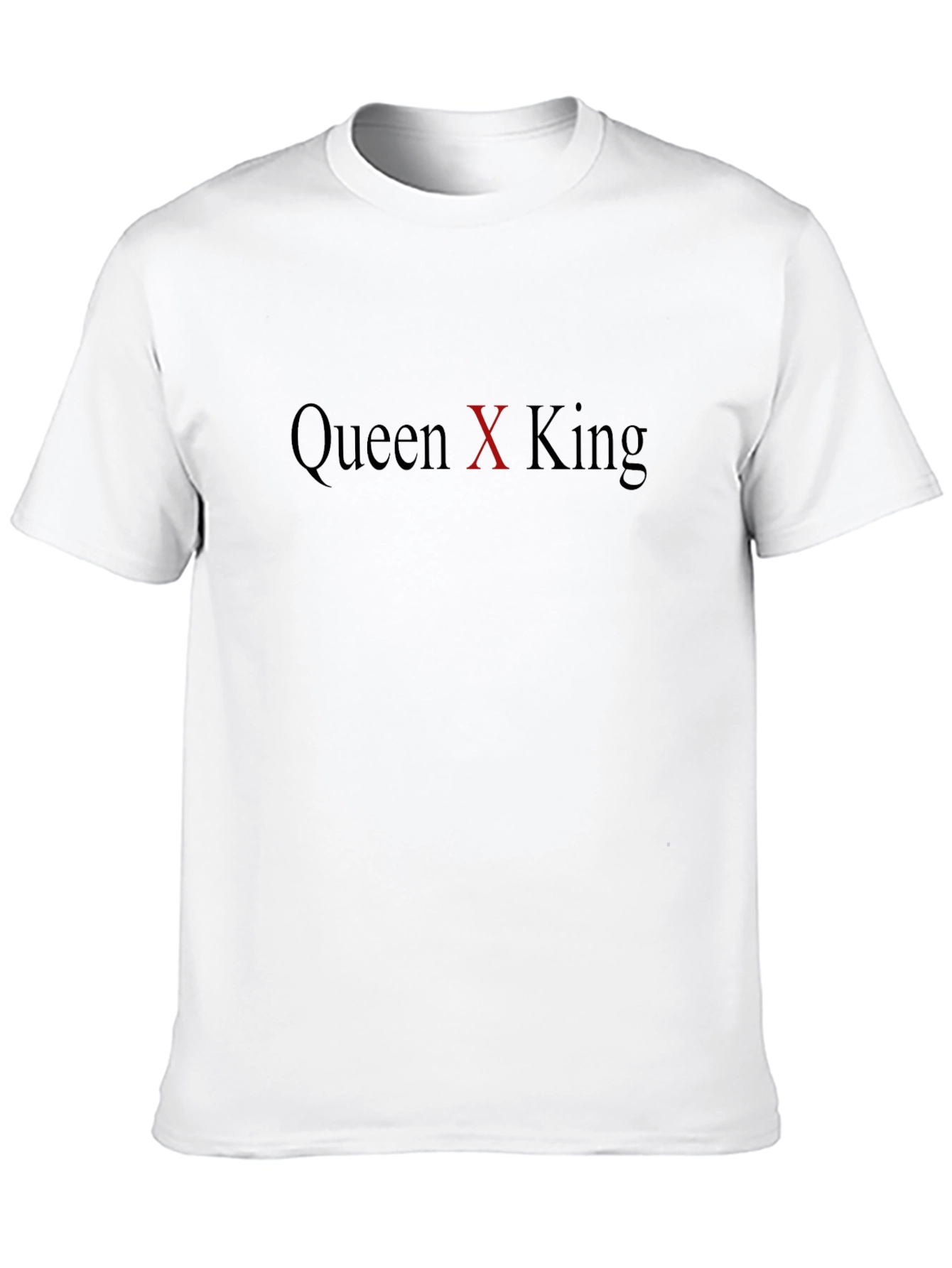 Queen X King Graphic T-Shirt - Black