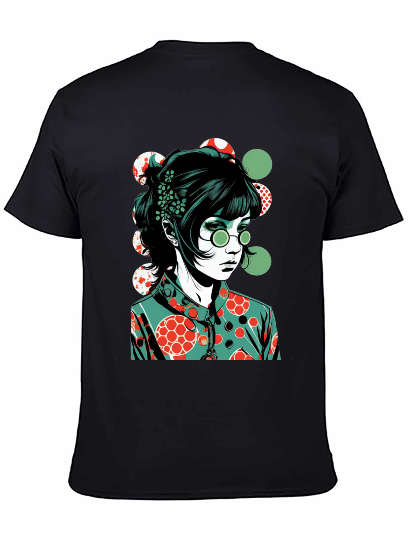 Retro Style Girl Graphic Tee