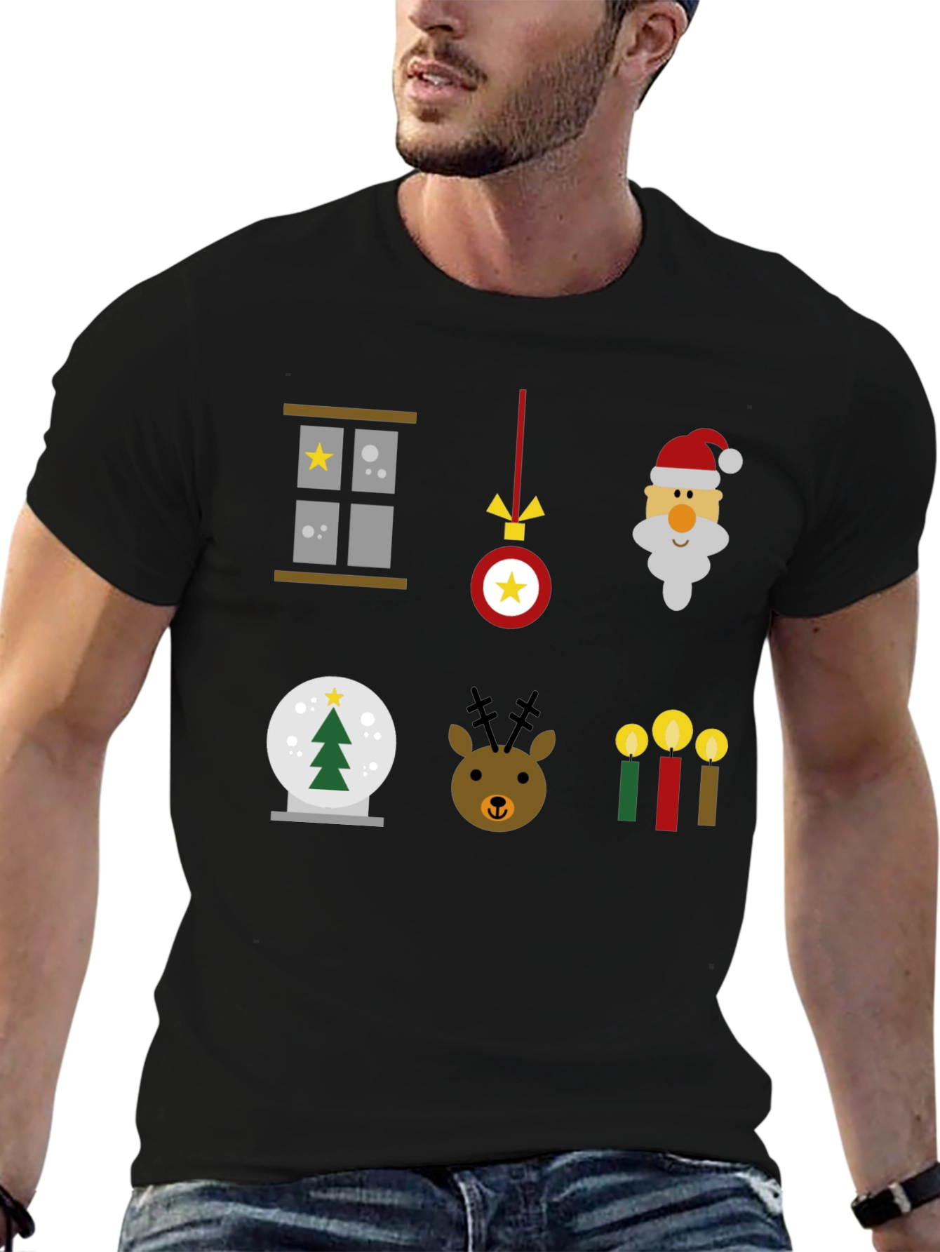 Festive Christmas Icon T-Shirt