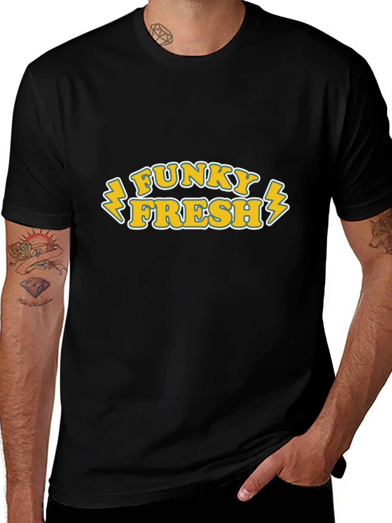 Funky Fresh Graphic Tee - Trendy Retro Style