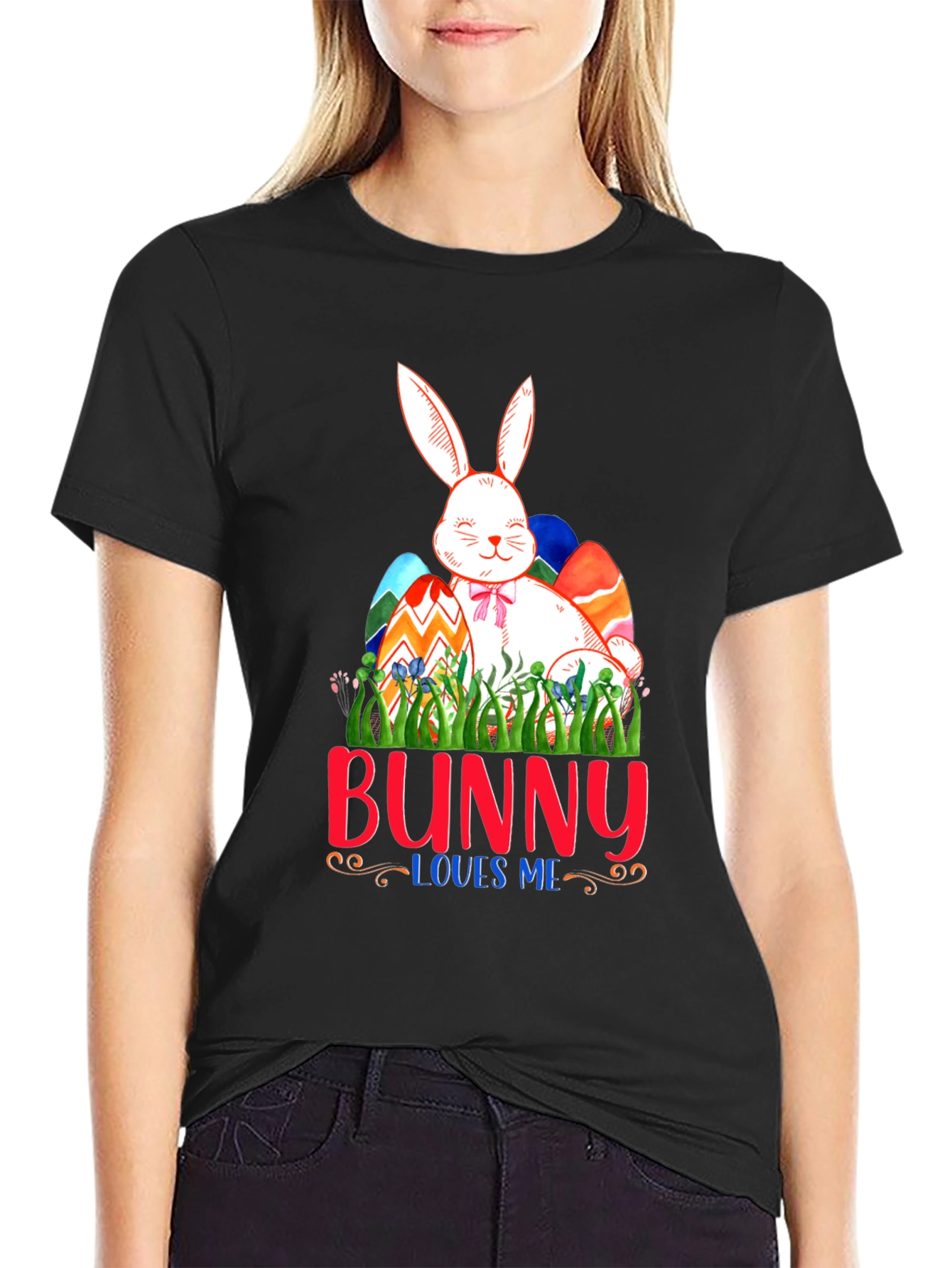 Bunny Loves Me T-Shirt - Easter Apparel
