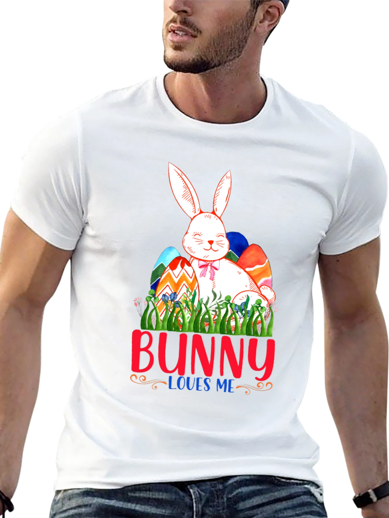 Bunny Loves Me T-Shirt - Easter Apparel