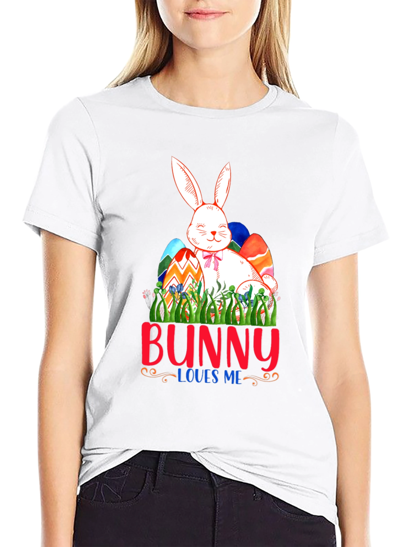 Bunny Loves Me T-Shirt - Easter Apparel