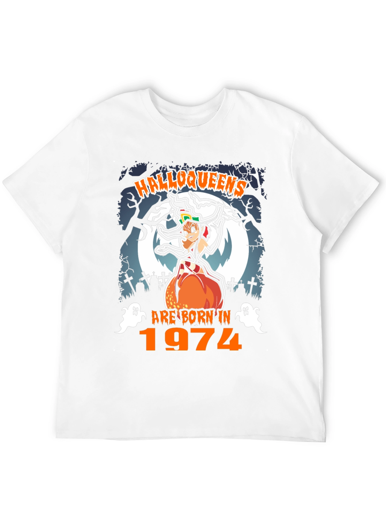Halloqueens Born in 1974 Halloween T-Shirt