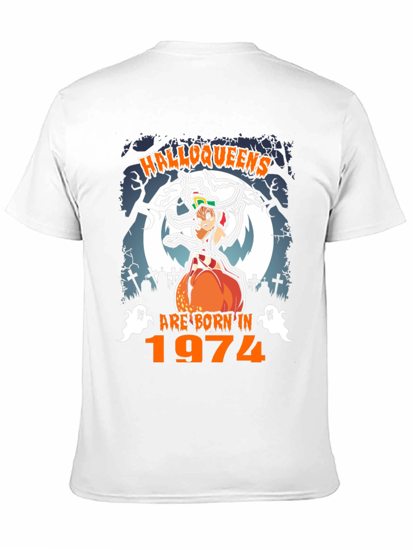 Halloqueens Born in 1974 Halloween T-Shirt