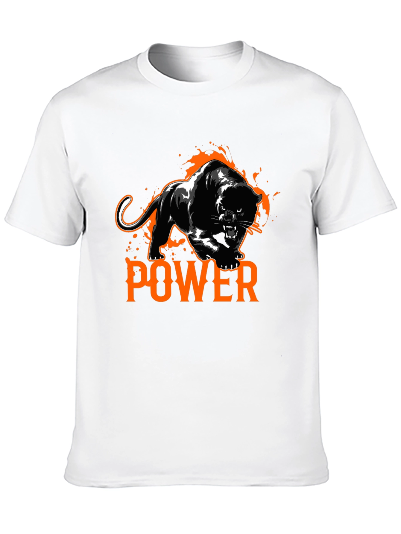 Power Panther Graphic Tee - Black T-Shirt