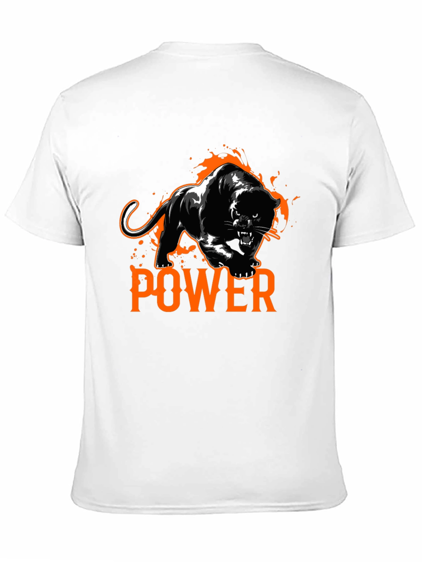 Power Panther Graphic Tee - Black T-Shirt
