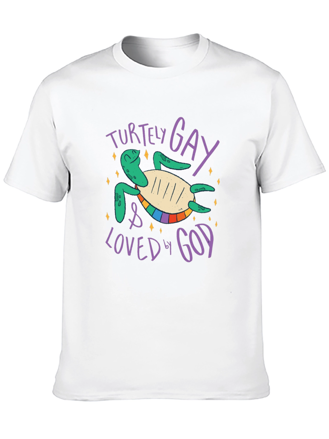 Turtely Gay & Loved by God T-Shirt