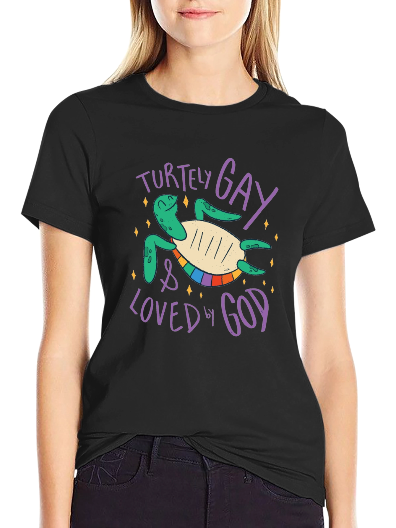 Turtely Gay & Loved by God T-Shirt