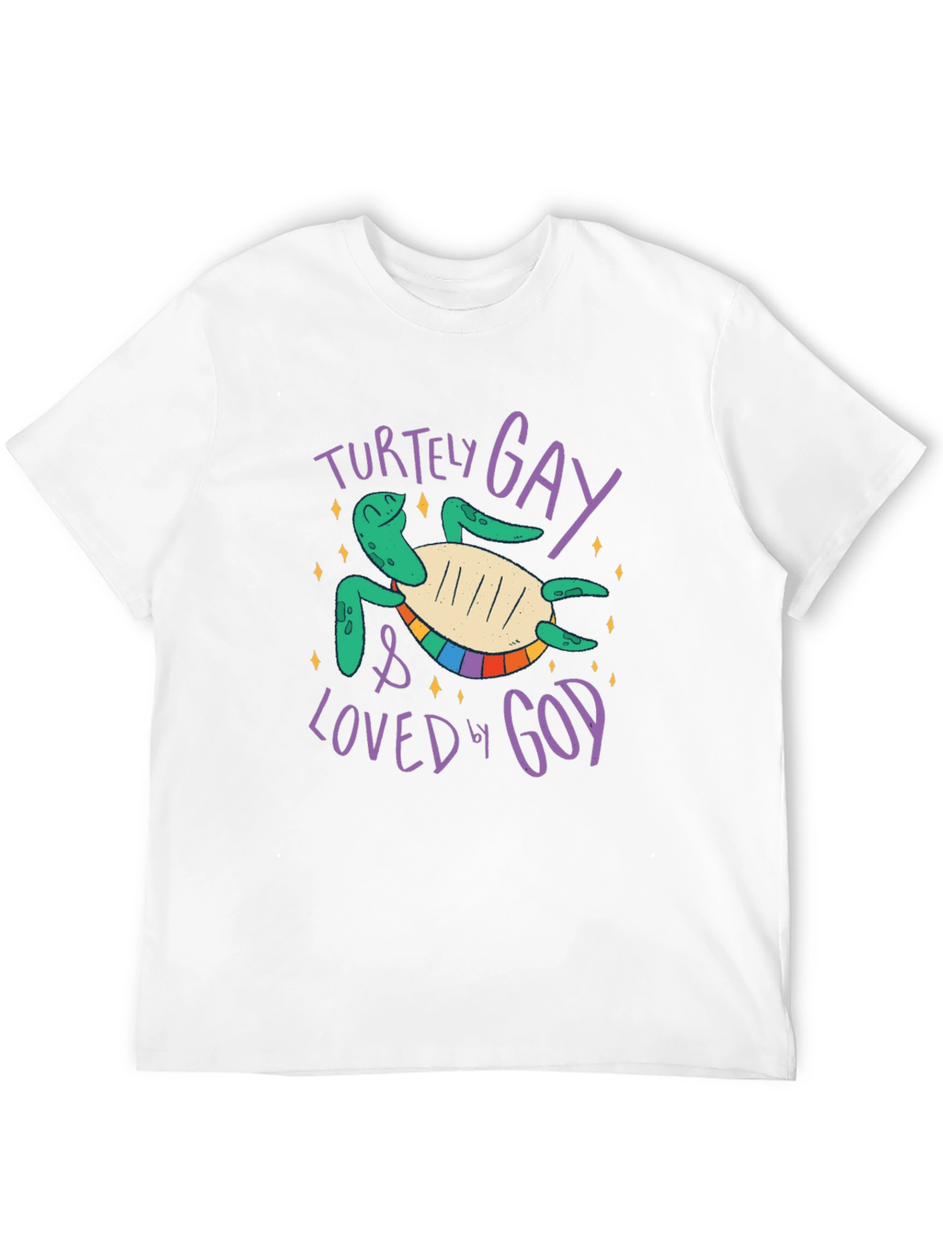 Turtely Gay & Loved by God T-Shirt