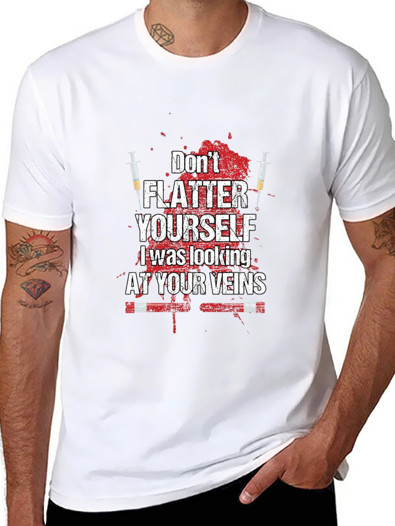 Dont Flatter Yourself T-Shirt - Funny Nurse/Doctor Tee