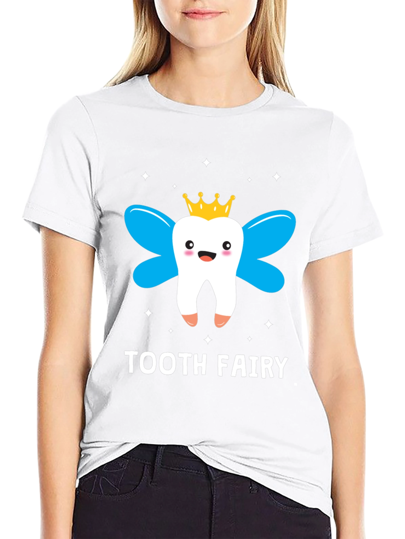 Tooth Fairy T-Shirt - Cute Cartoon Dental Tee