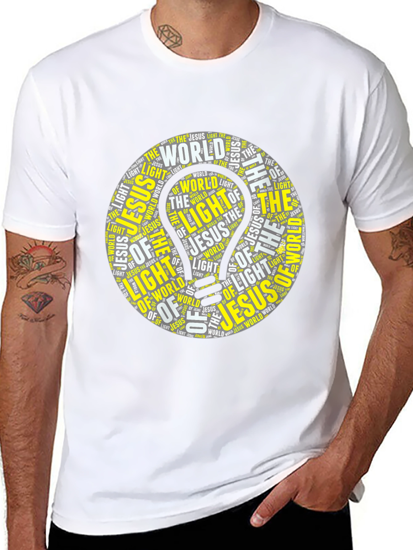 Jesus Light of the World Graphic Tee