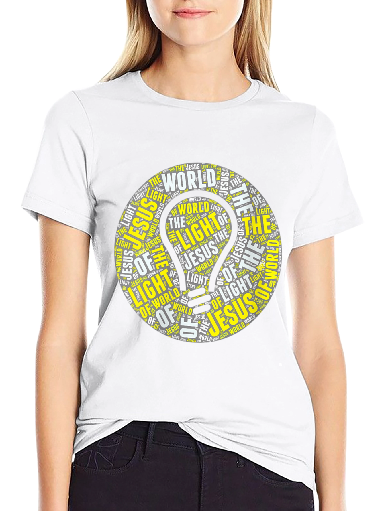 Jesus Light of the World Graphic Tee