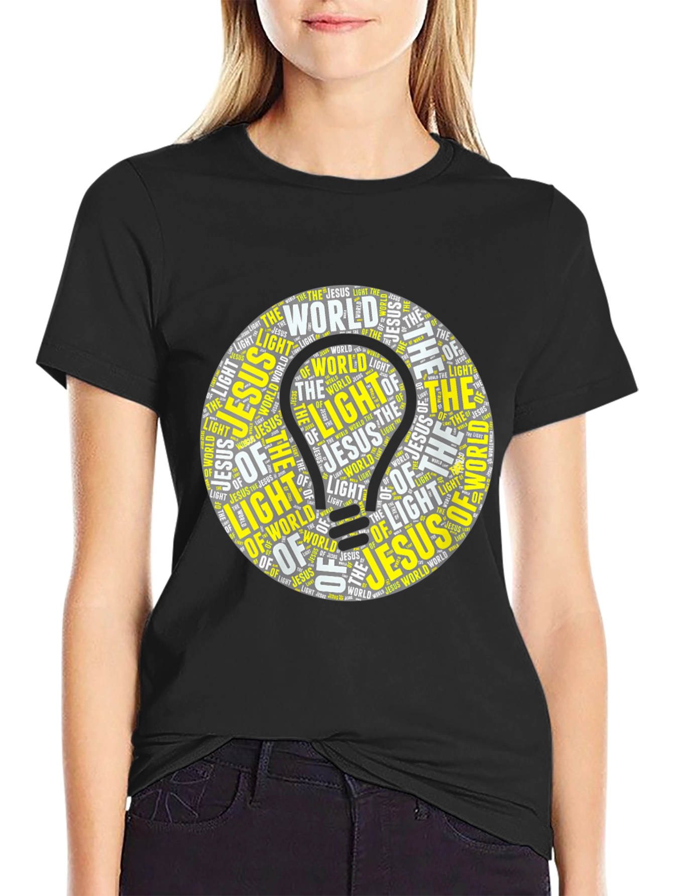 Jesus Light of the World Graphic Tee