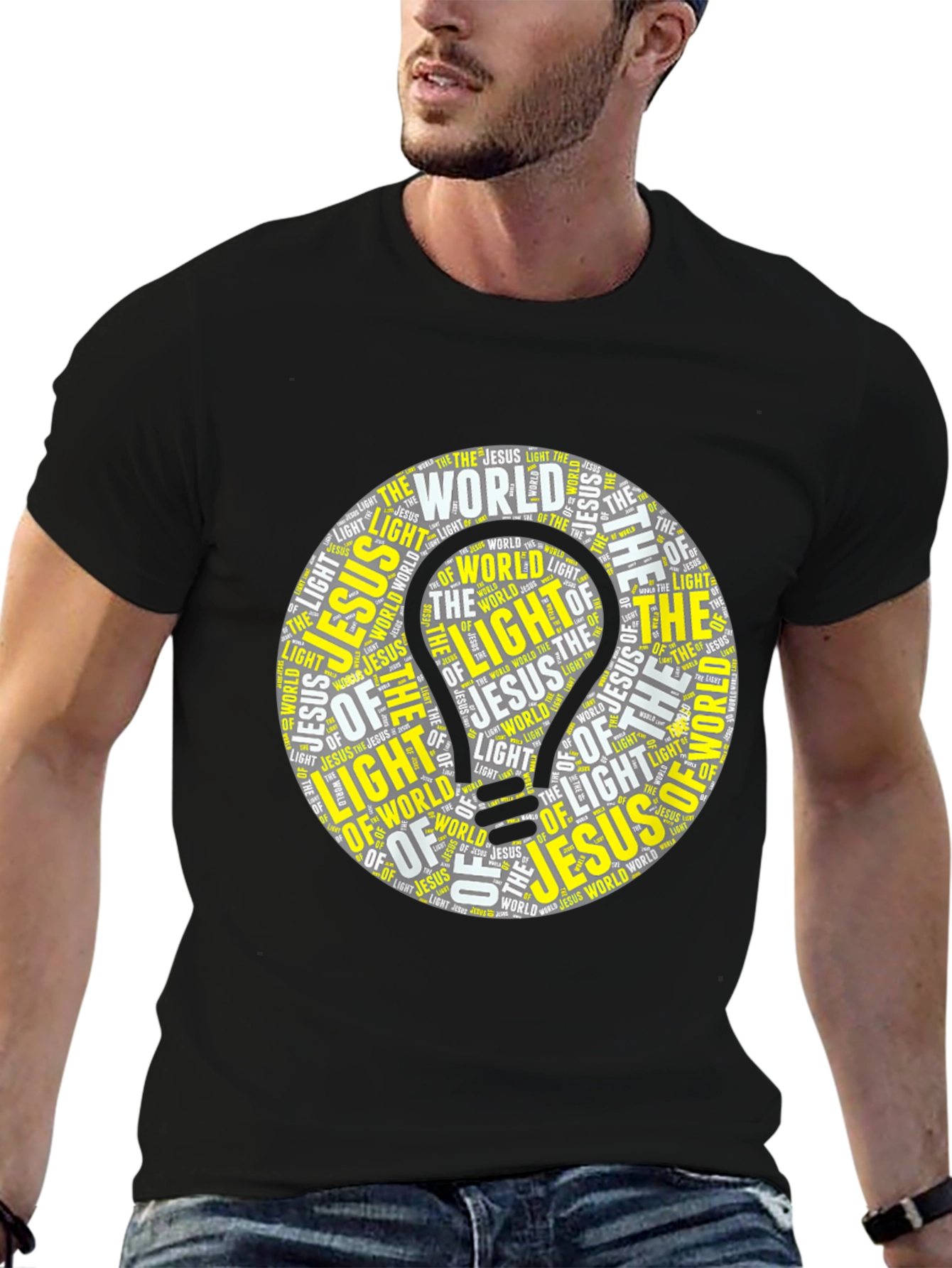 Jesus Light of the World Graphic Tee