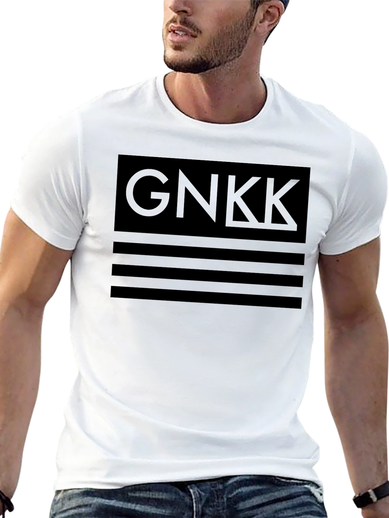 GNKK Graphic T-Shirt - Mens Black Tee