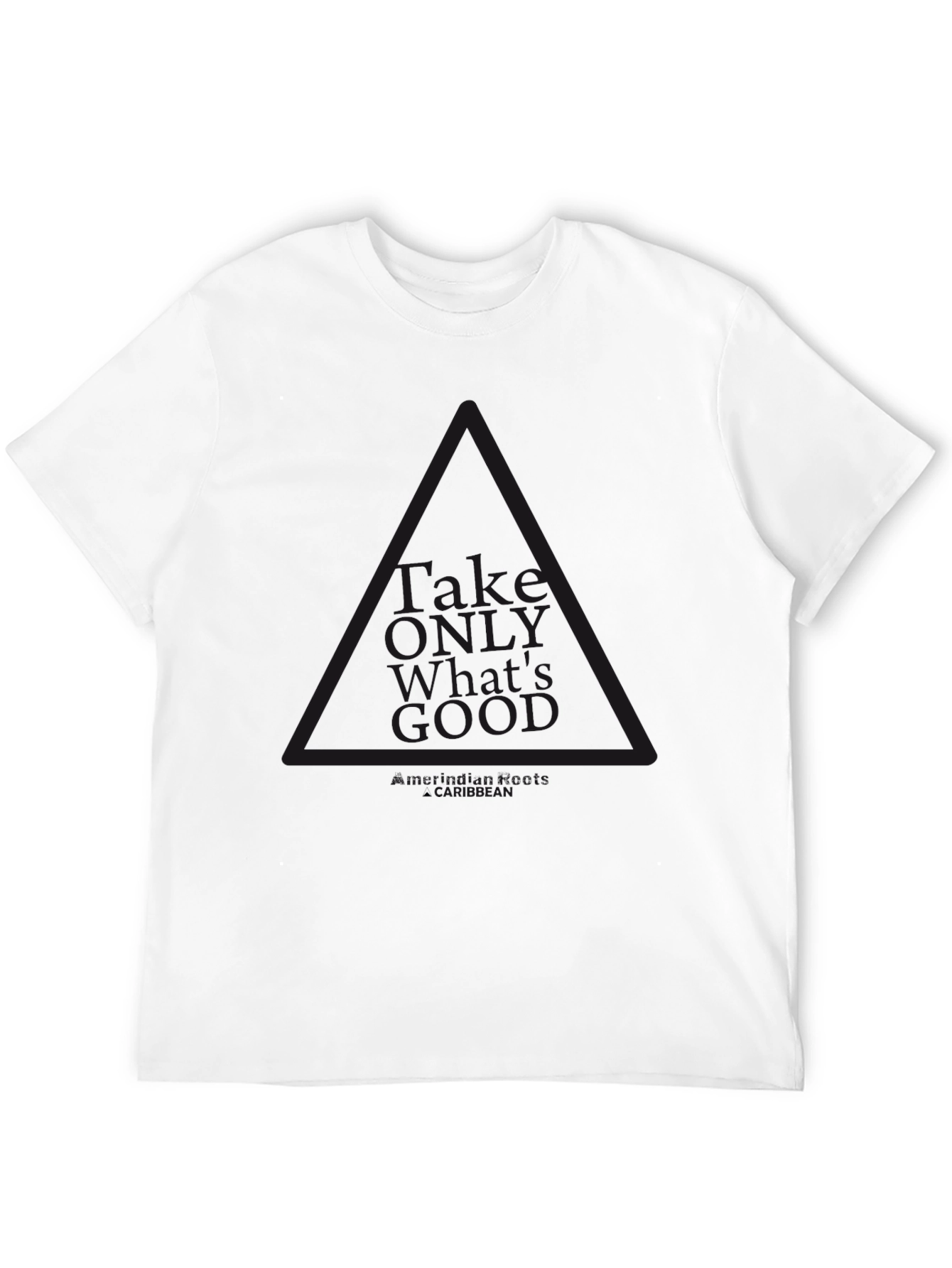 Mens Black Graphic Print Crew Neck T-Shirt