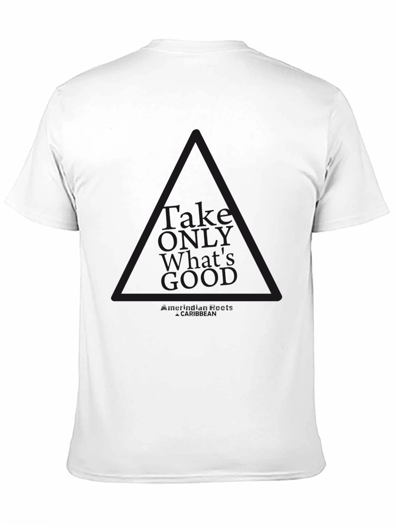 Mens Black Graphic Print Crew Neck T-Shirt