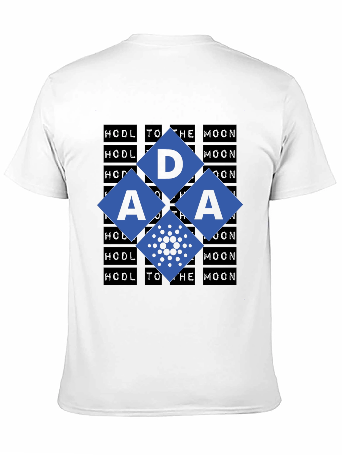 Cardano ADA HODL to the Moon Crypto T-Shirt