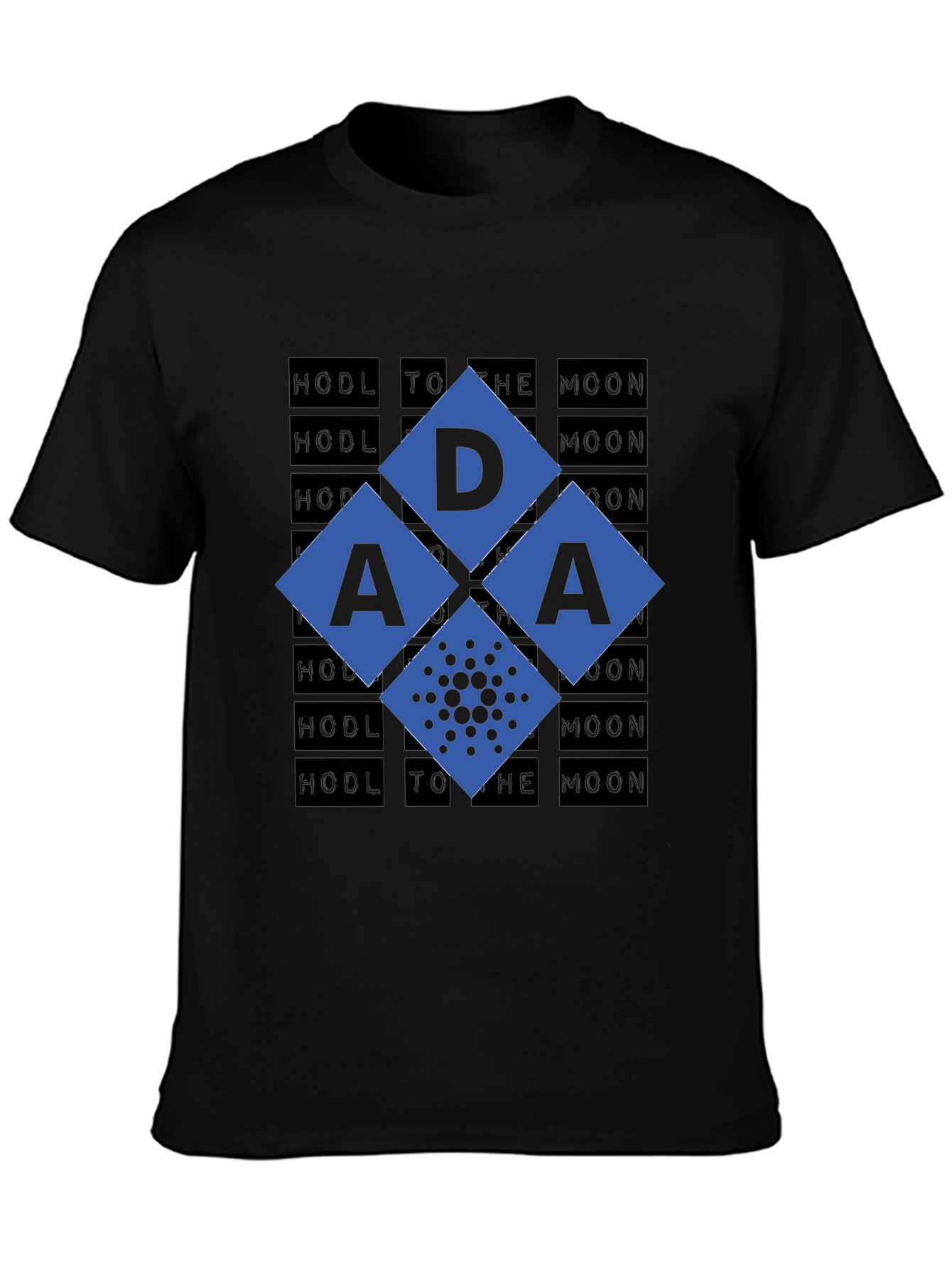 Cardano ADA HODL to the Moon Crypto T-Shirt