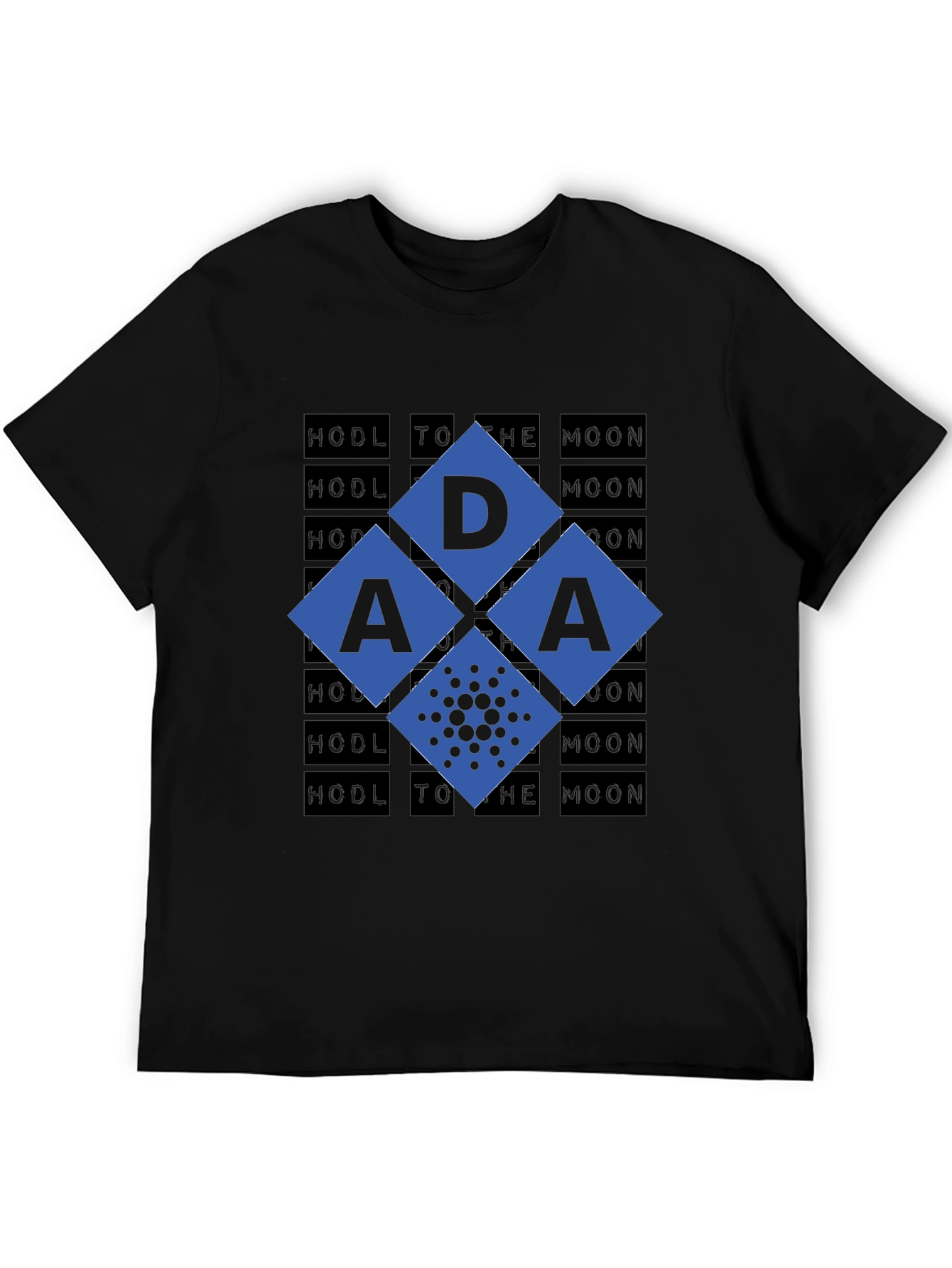 Cardano ADA HODL to the Moon Crypto T-Shirt