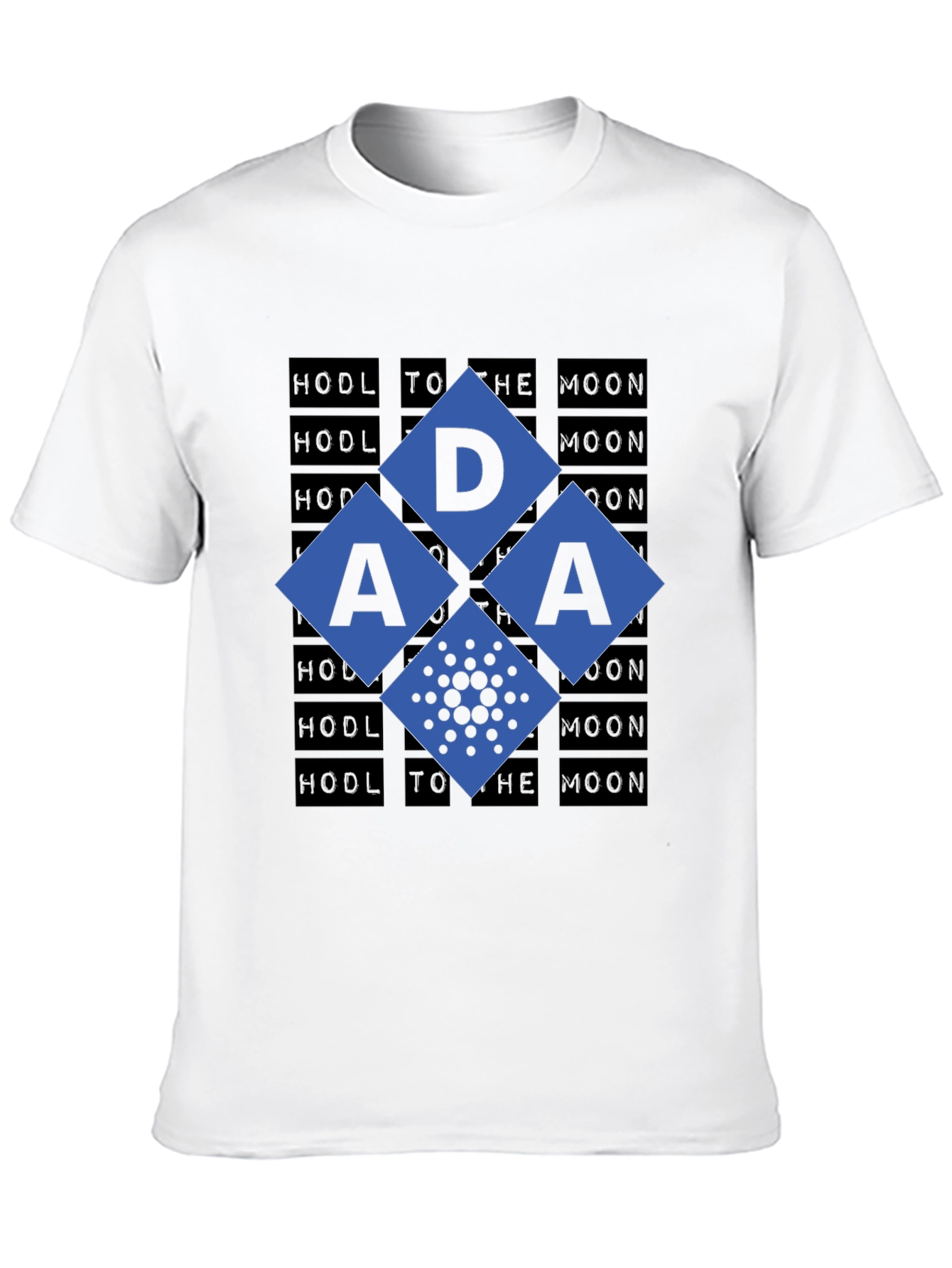 Cardano ADA HODL to the Moon Crypto T-Shirt