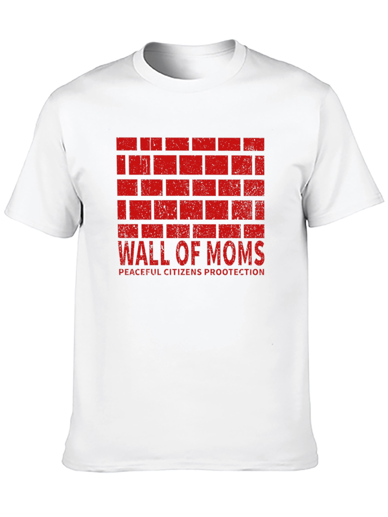 Wall of Moms Peaceful Protection Graphic Tee