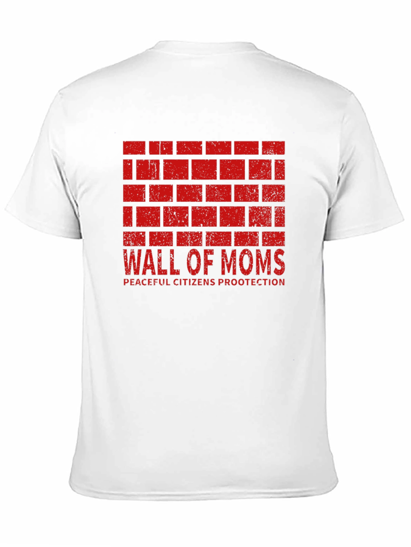 Wall of Moms Peaceful Protection Graphic Tee