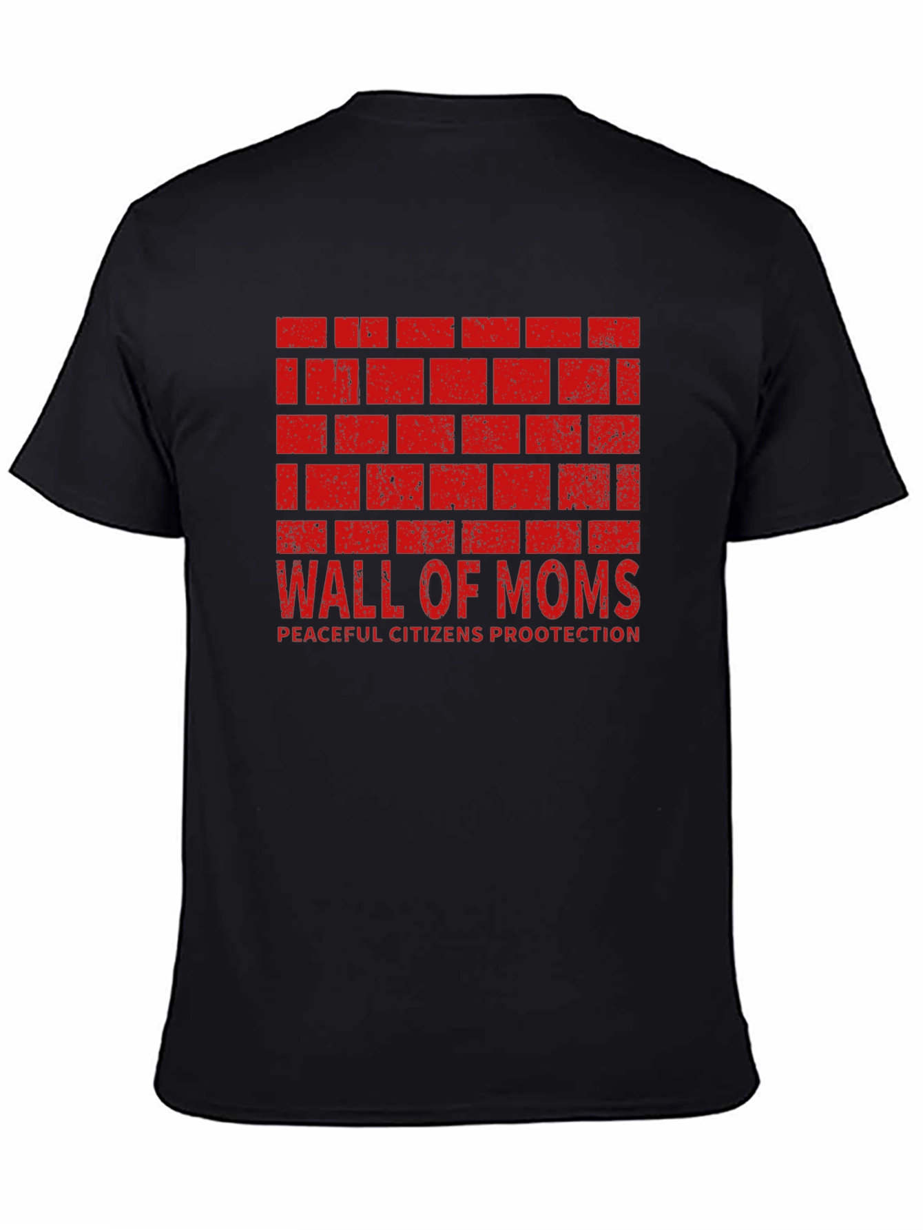 Wall of Moms Peaceful Protection Graphic Tee