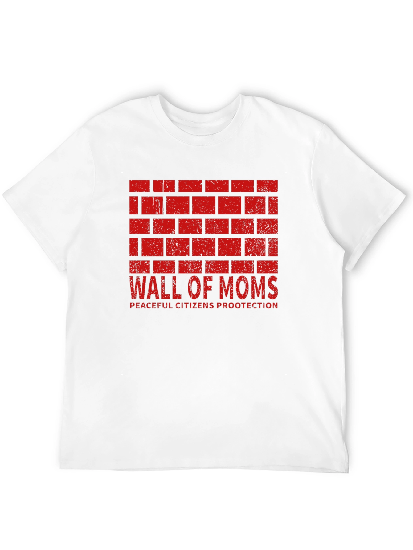 Wall of Moms Peaceful Protection Graphic Tee