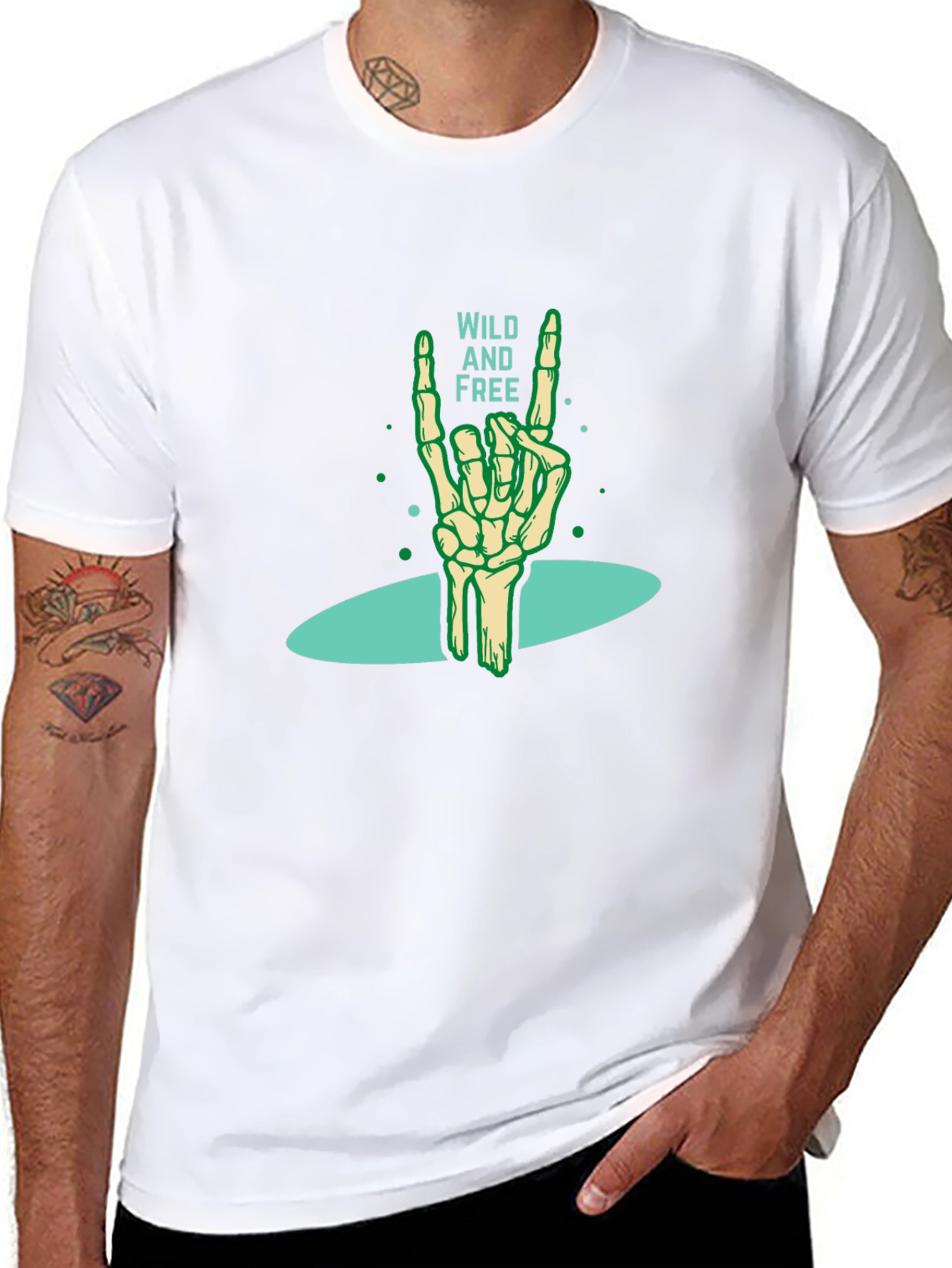 Wild and Free Graphic Tee
