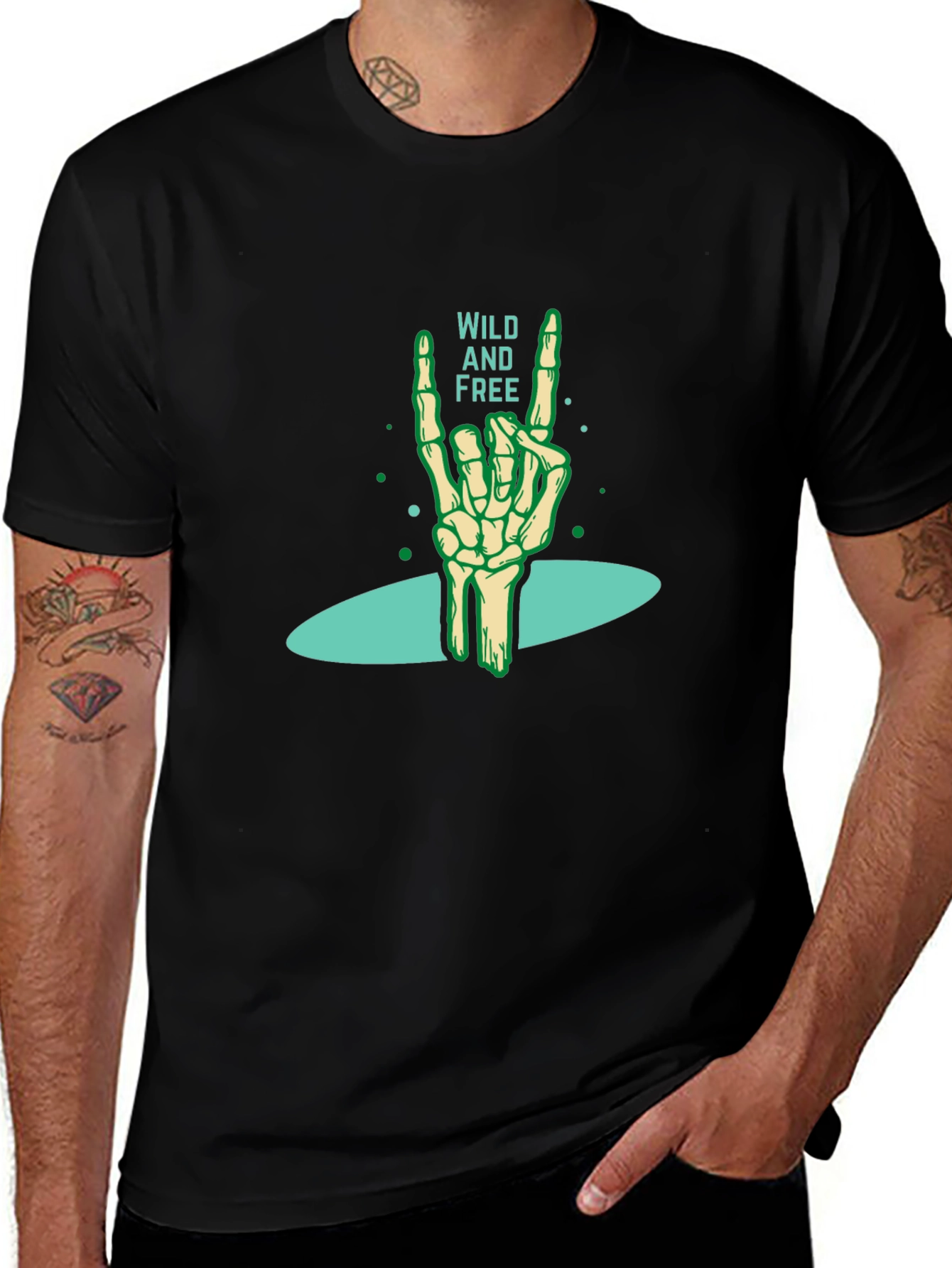 Wild and Free Graphic Tee