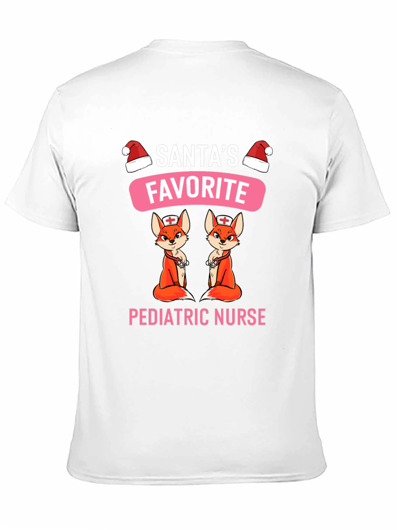 Santas Favorite Pediatric Nurse T-Shirt