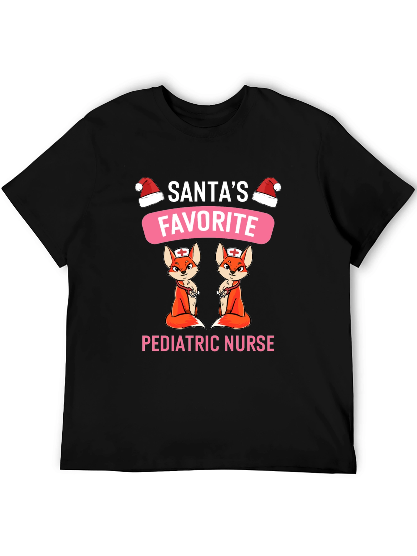 Santas Favorite Pediatric Nurse T-Shirt