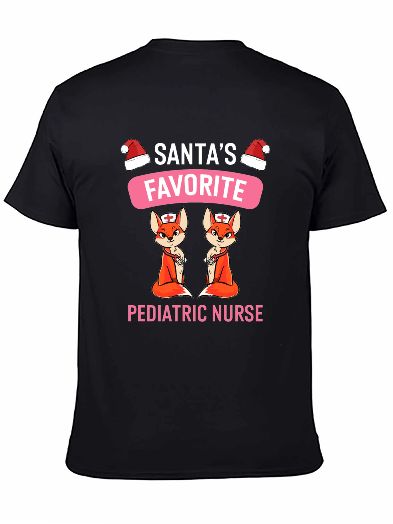 Santas Favorite Pediatric Nurse T-Shirt