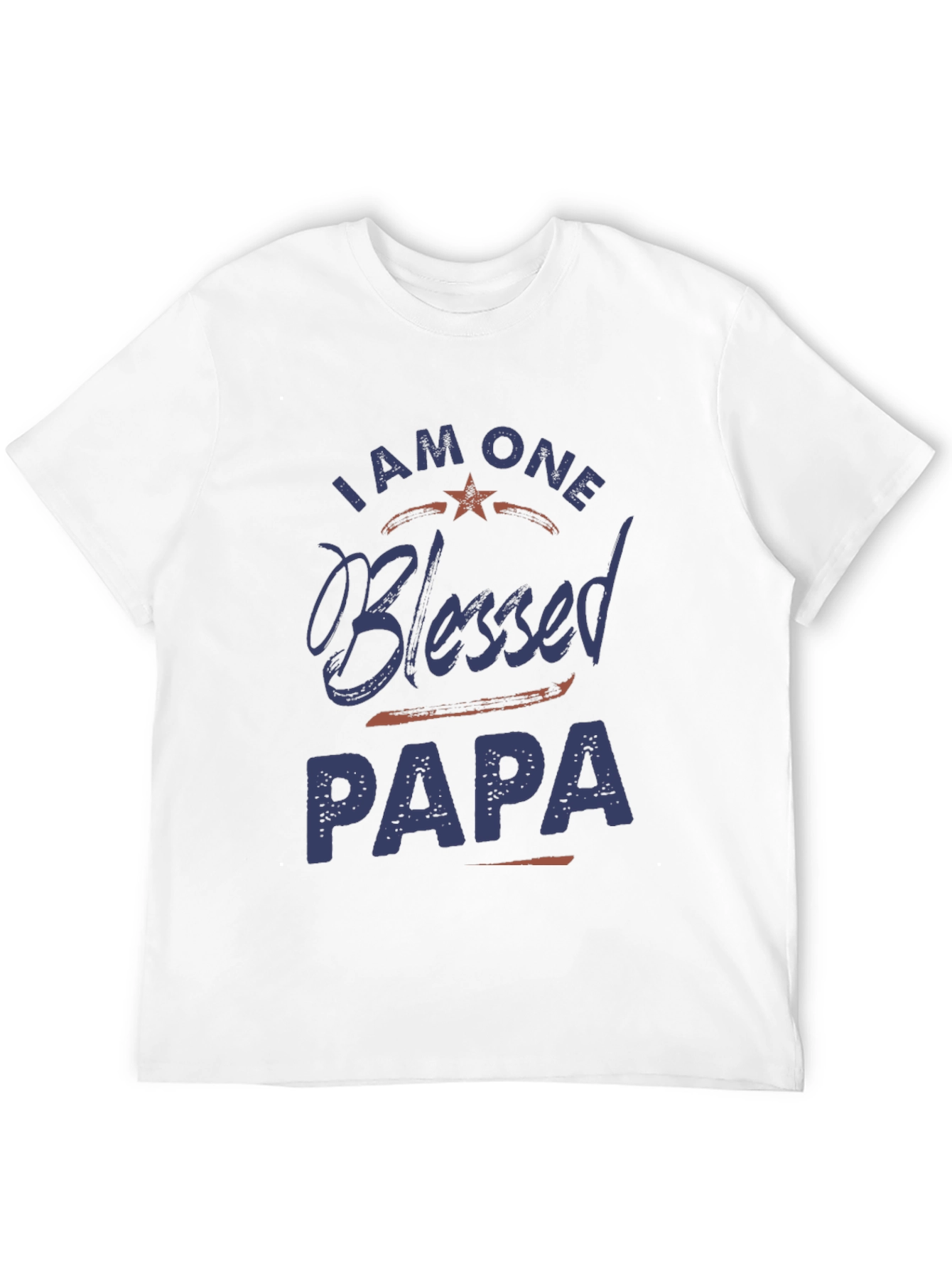 I Am One Blessed Papa Graphic T-Shirt