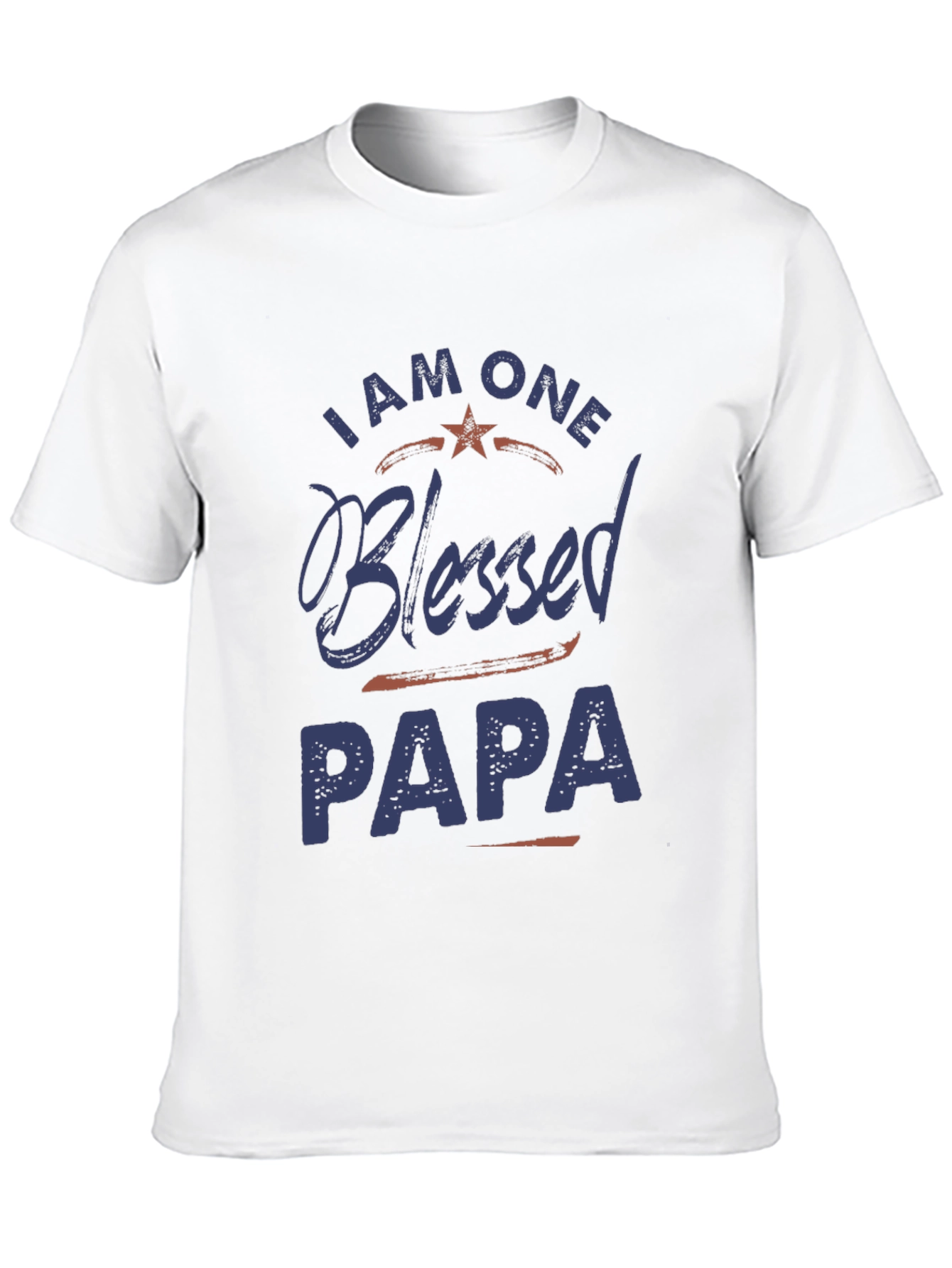 I Am One Blessed Papa Graphic T-Shirt