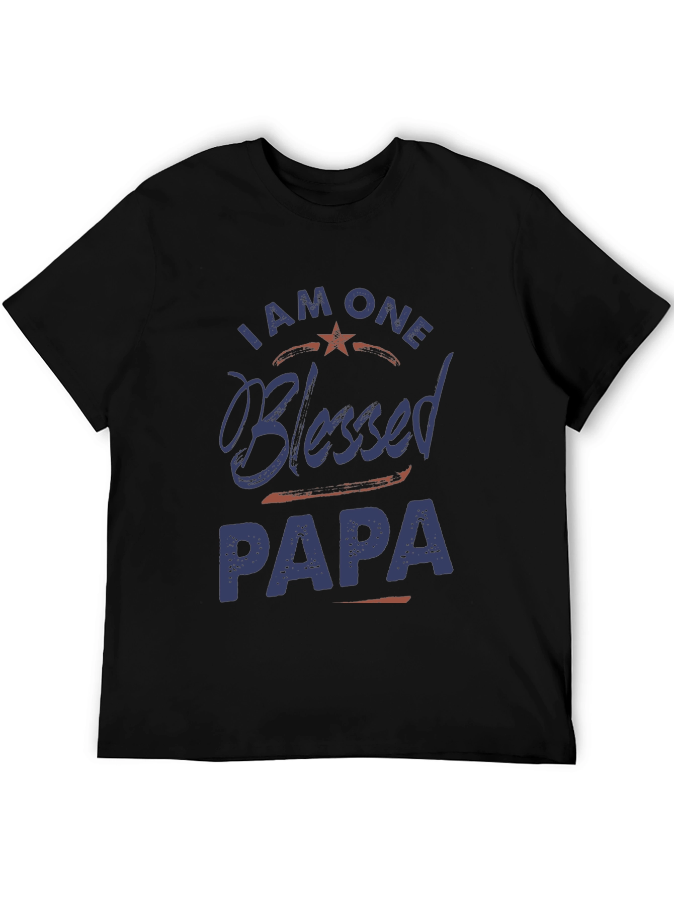 I Am One Blessed Papa Graphic T-Shirt