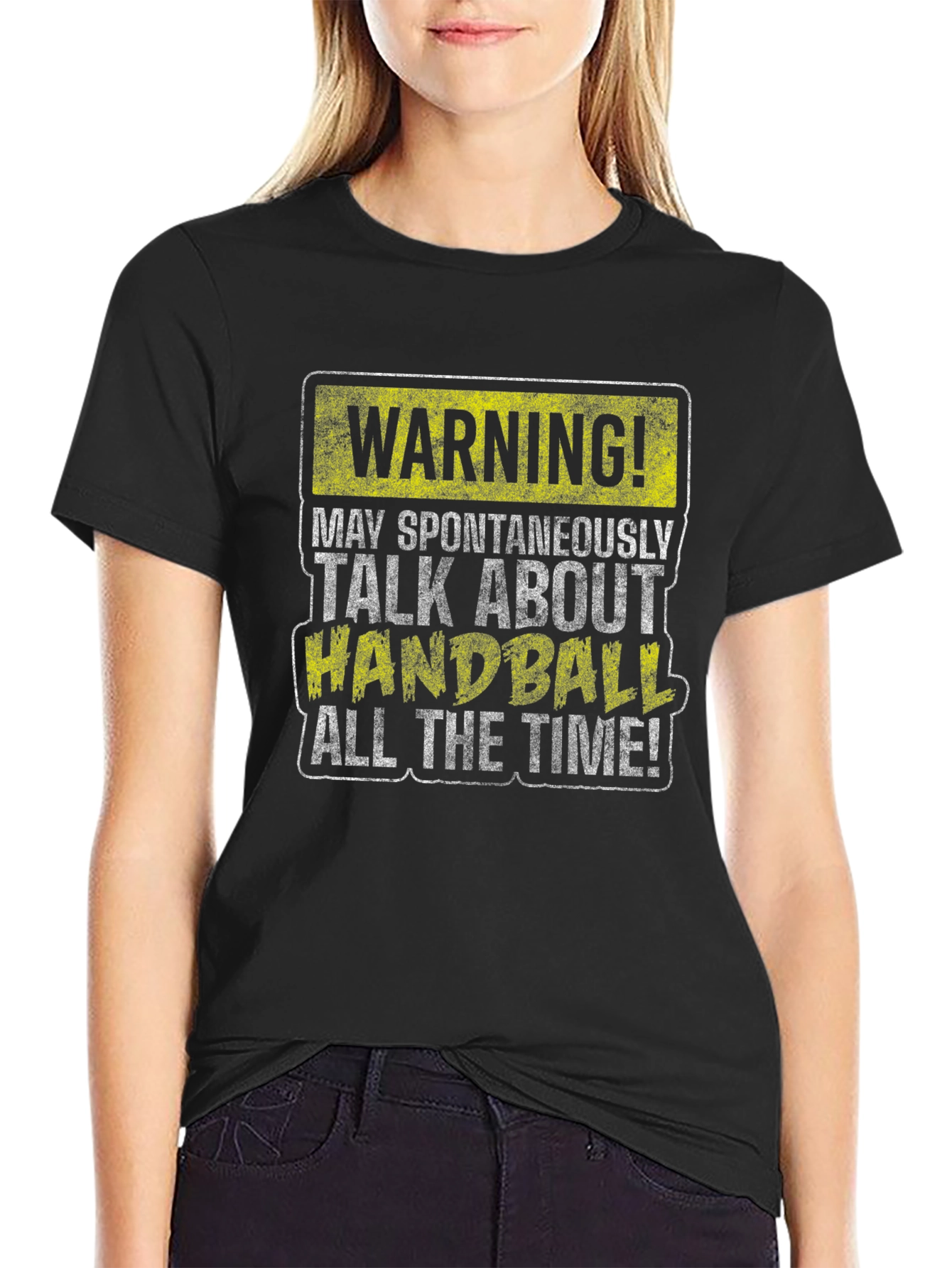 Warning: Handball Fan T-Shirt
