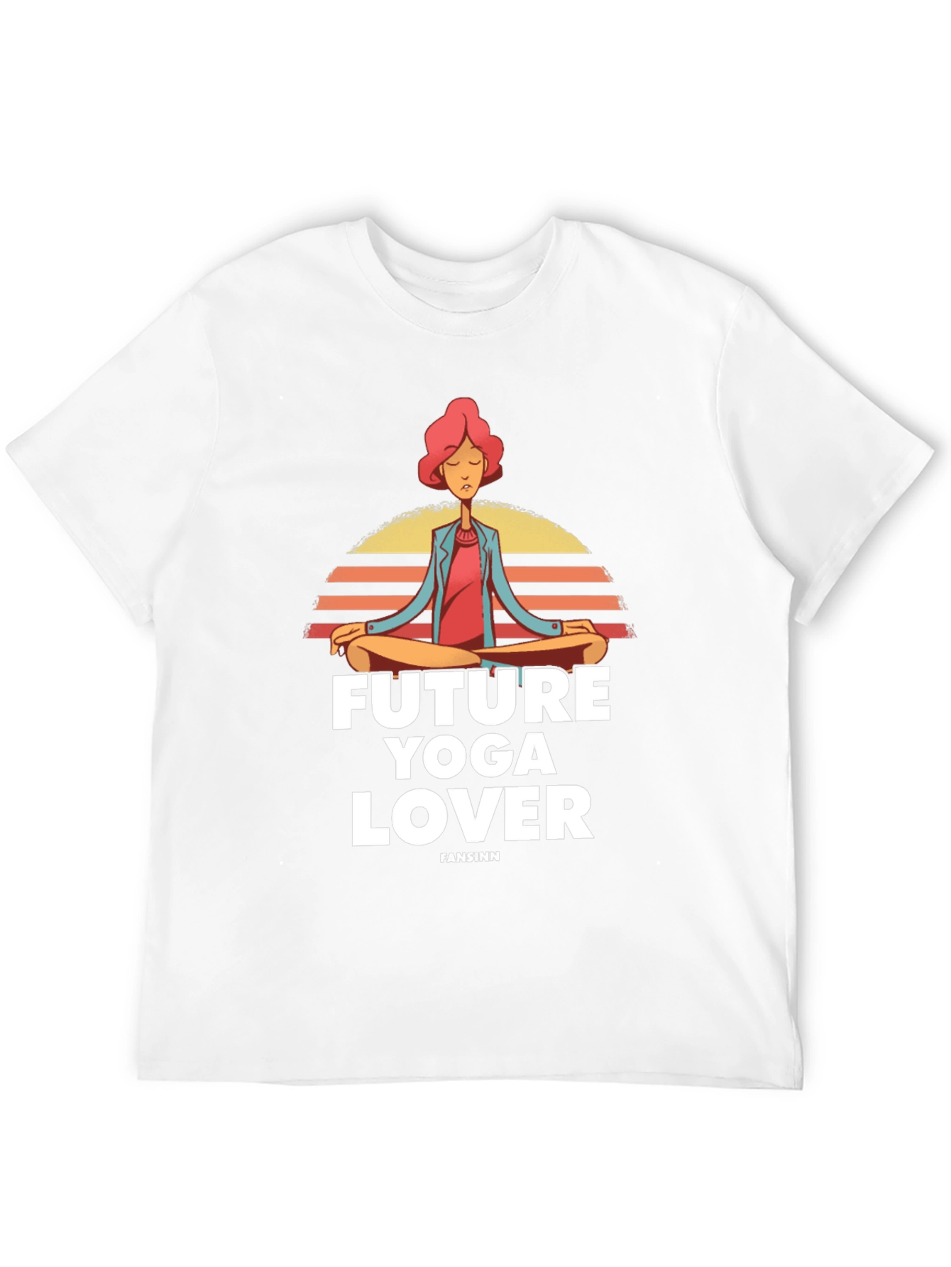 Future Yoga Lover Graphic T-Shirt