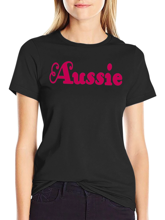Aussie Graphic Tee - Classic Black T-Shirt