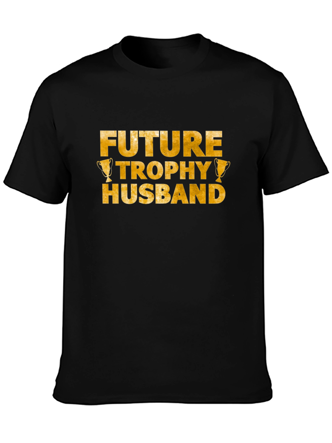 Future Trophy Husband Graphic Tee - Black