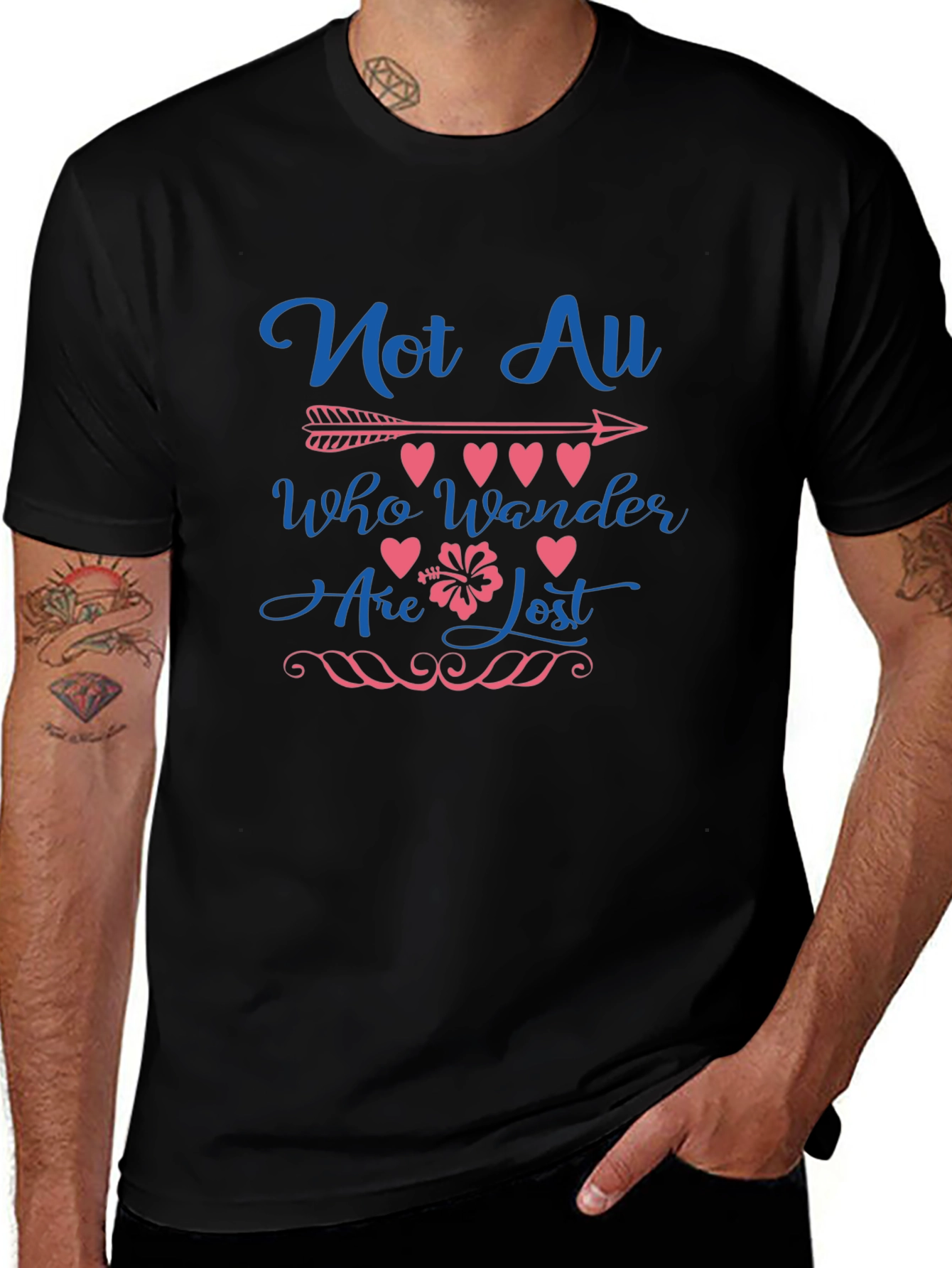 Not All Who Wander Are Lost Graphic Tee