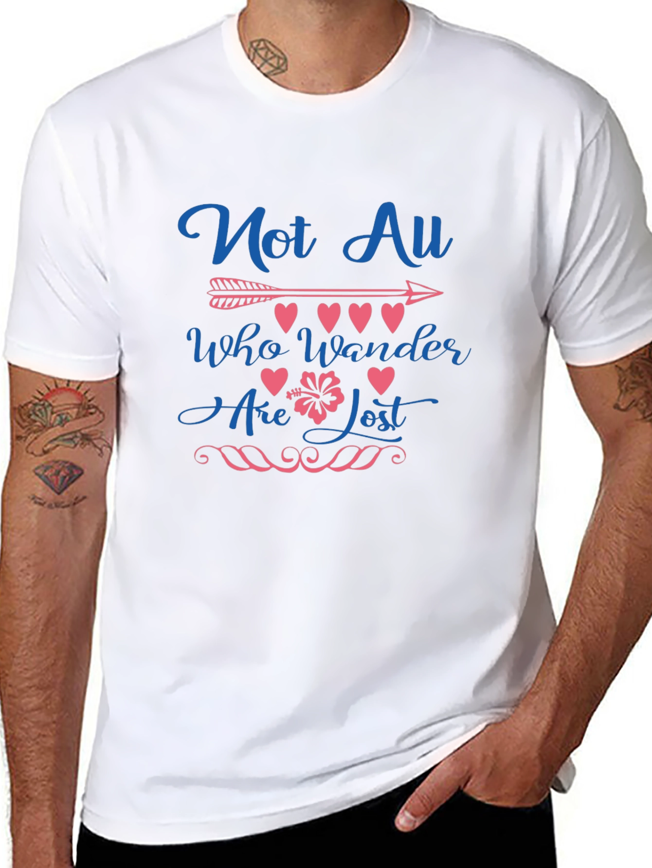 Not All Who Wander Are Lost Graphic Tee