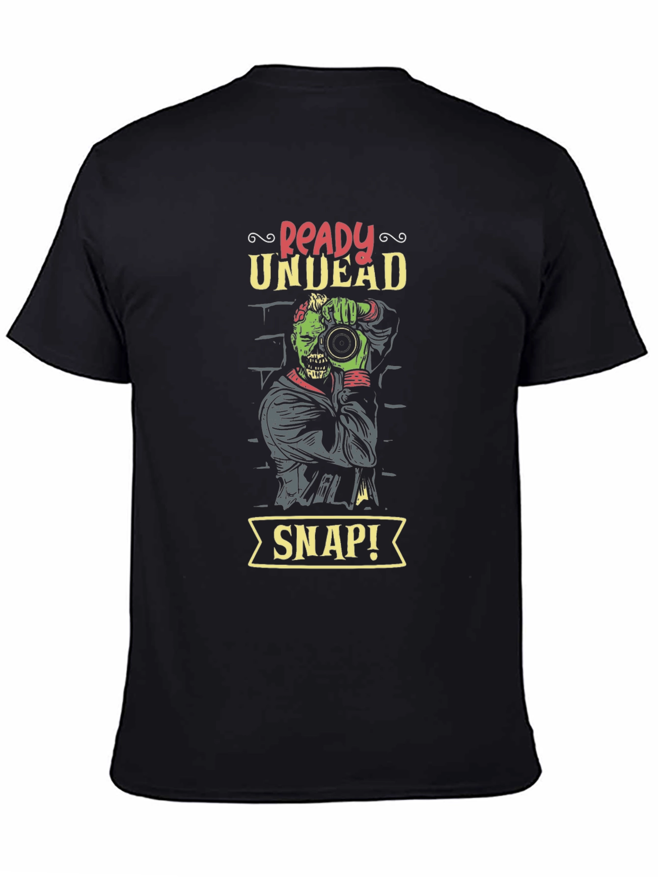 Ready Undead Snap! Graphic T-Shirt